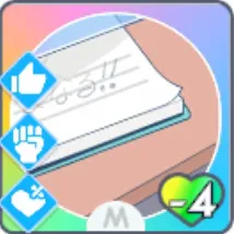 ノートの端の決意